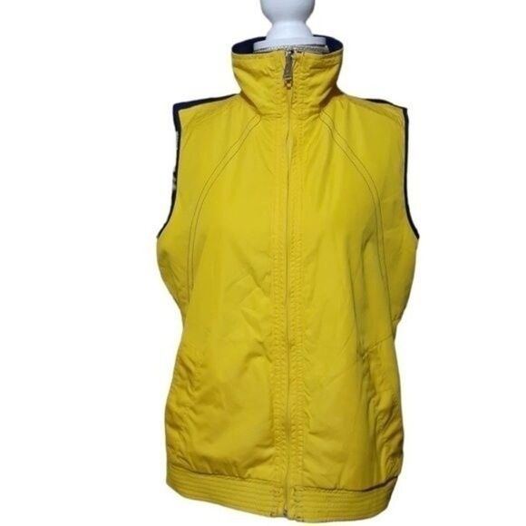 Ralph Lauren LRL Color Block Multi Color Reversable Vest Women's Size Medium - Picture 10 of 14